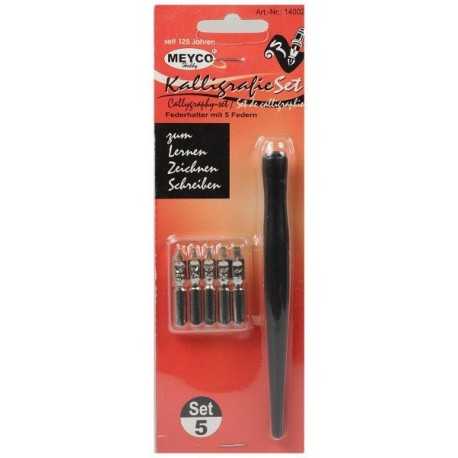 Meyco Nibs and Holder - Set of 5