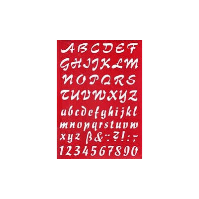 Sablon plastic "Scribd" 66051