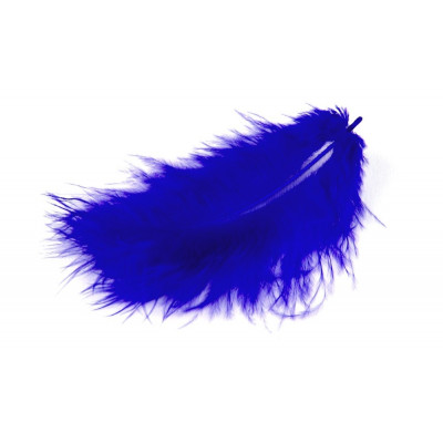 Pene marabou pentru decor - Albastru -