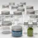 Flacon plastic cu capac metalic 100 ml