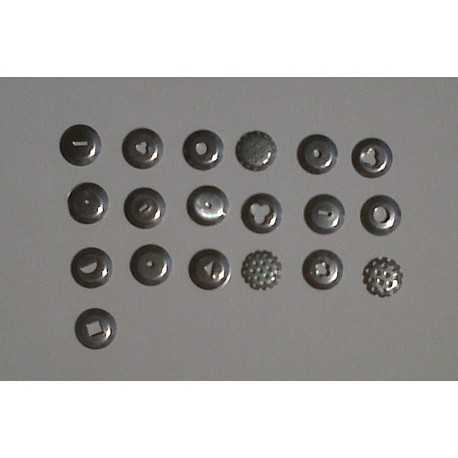 Extruder Clay Gun metalic 19 piese