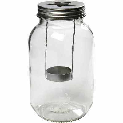 Promo 1+1 Felinar "Lantern" decorativa cu lumanare 558420