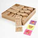 Set 3 rame carton patrate - 26786
