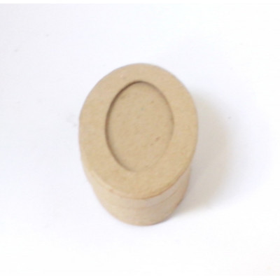 Cutie carton ovala decupata 2