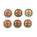 Set 6 nasturi lemn 69978 A