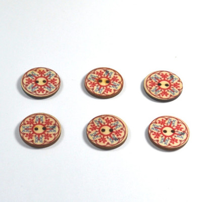 Set nasturi din lemn 6bc 2
