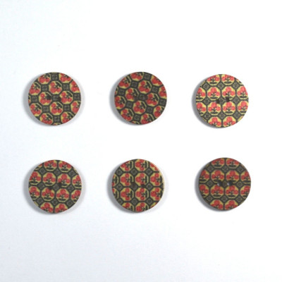 Set nasturi din lemn 6bc