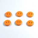 Set 6 nasturi lemn Mici 56684 - Portocaliu