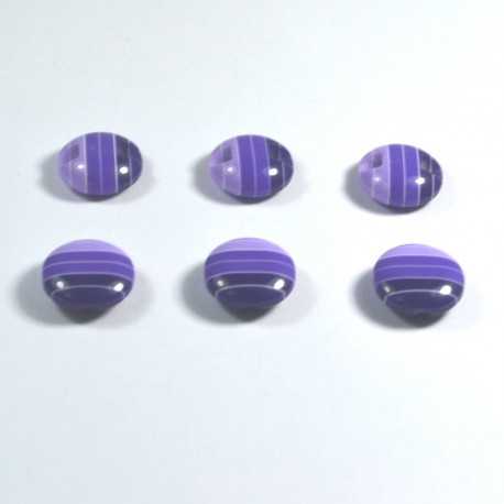 Set 6 nasturi plastic 69990 - Mov