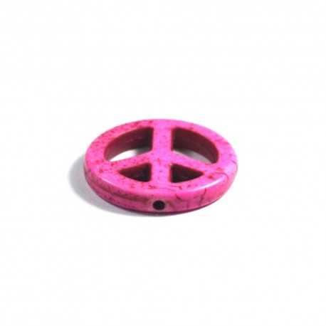 Promo 1+1 Margea Howlite Mare - Peace - Roz