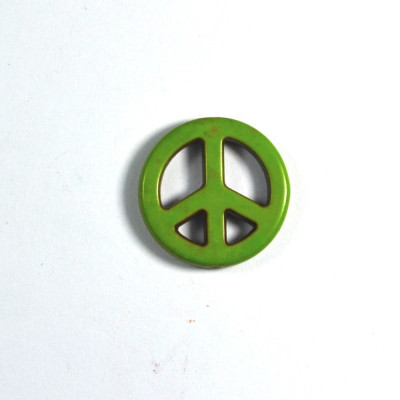 Promo 1+1 Margea Howlite Mare - Peace - Verde