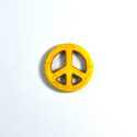 Margea Howlite Mica - Peace - Galben