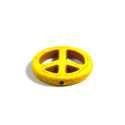 Margea Howlite Mica - Peace - Galben