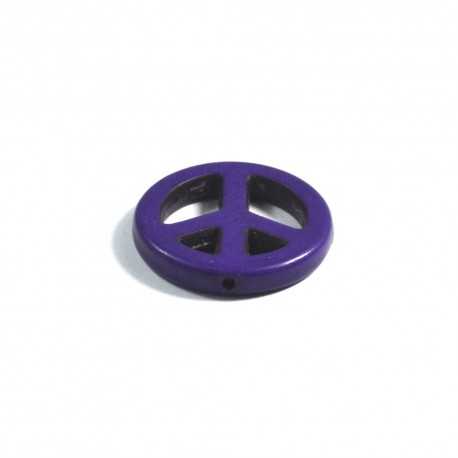 Margea Howlite Mica - Peace - Mov