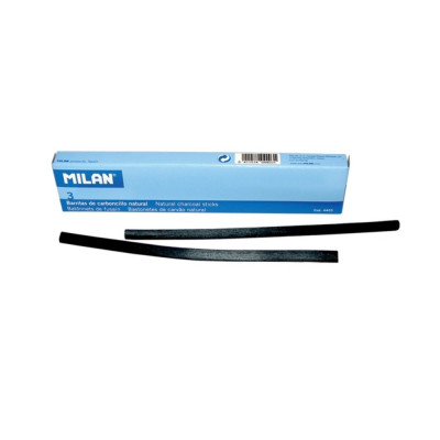 Milan charcoal sticks - Set of 3