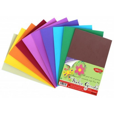 Adhesive soft foam paper - Set of 10