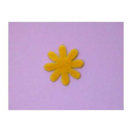 Floricica autoadeziva din pasla 3,5 cm