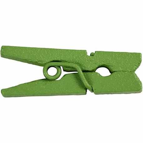Set 6 cleme mini verzi