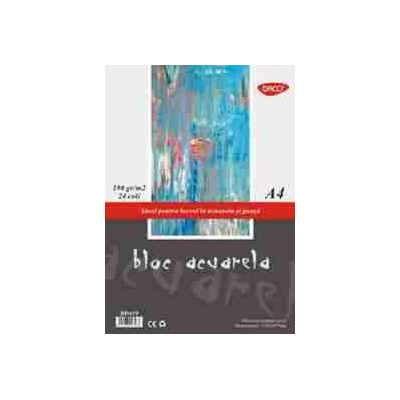 Bloc A4 Acuarela 190gr