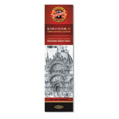 Koh-I-Noor Black Graphite Pencils 2