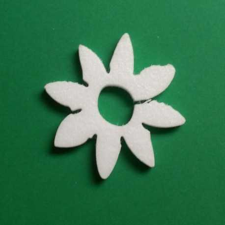 Forma decorabila din polistiren expandat - Model Floare 5