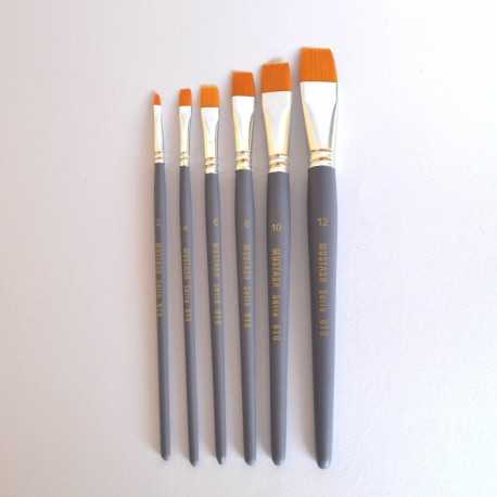 Mustash Synthetic Brushes - Series 810
