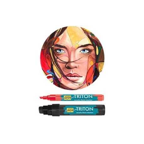 Marker cu vopsea acrilica Triton Goya - Varf...