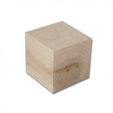 Set 100 Cuburi din lemn 1x1x1 cm