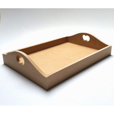Tava lemn - 20x13x4cm Obiect decorabil din lemn 5051/B