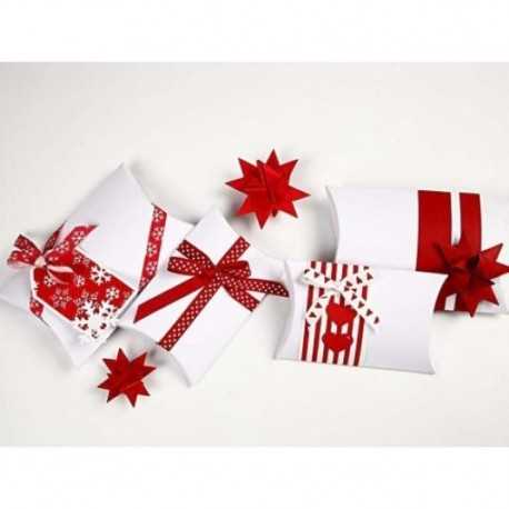 Panglica textil motiv de Craciun 1m cod.20082