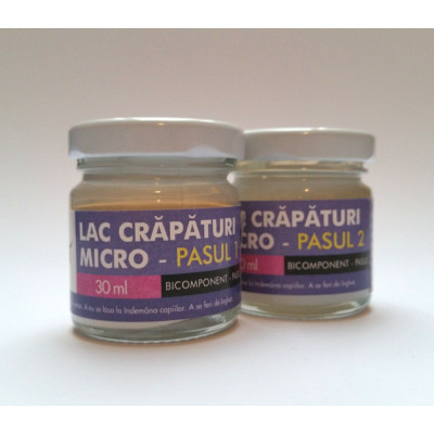 Lac de crapare Bicomponent Mustash 30ml - Micro