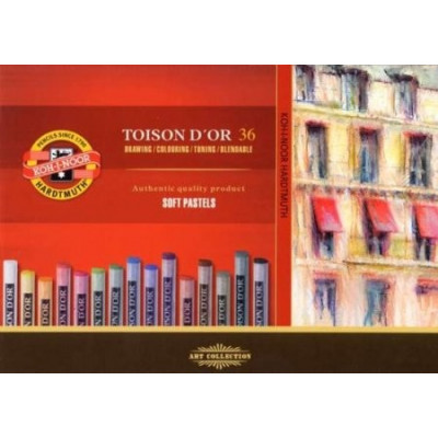 Set Pastel Uscat Koh-I-Noor - 24 nuante