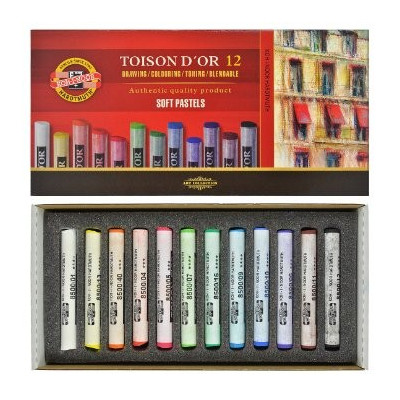 Set Pastel Uscat Koh-I-Noor - 36 nuante