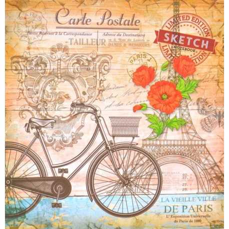 Carnet de schite 20x20 cm Mandarin Vintage 9102