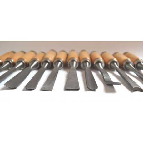 Set 12 dalti pentru lemn cod.11561