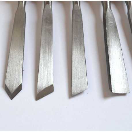 Set 12 dalti pentru lemn cod.11561