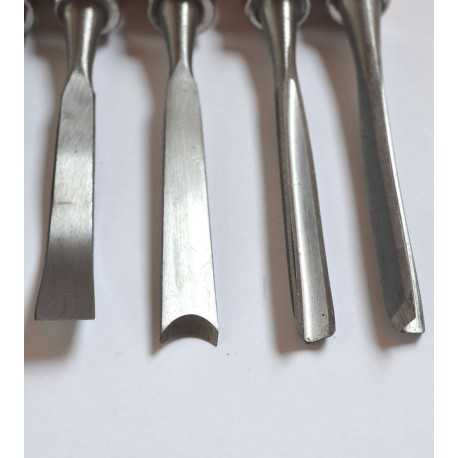 Set 12 dalti pentru lemn cod.11561