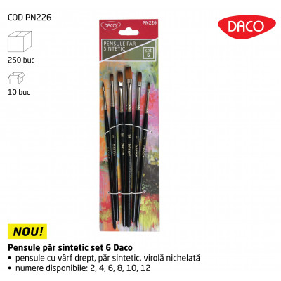 Set pensule par sintetic PN216