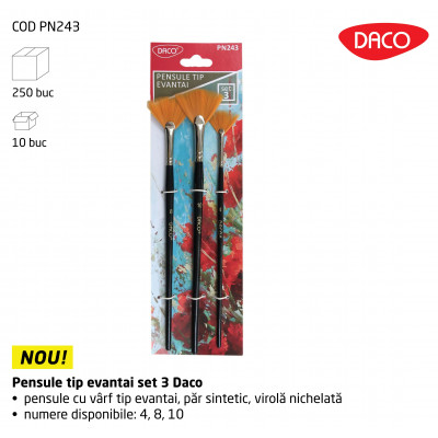 Set pensule par sintetic PN236