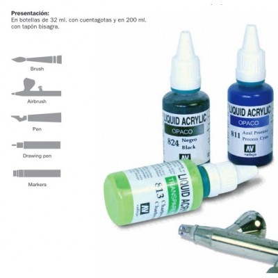 Culori acrilice lichide Vallejo 2