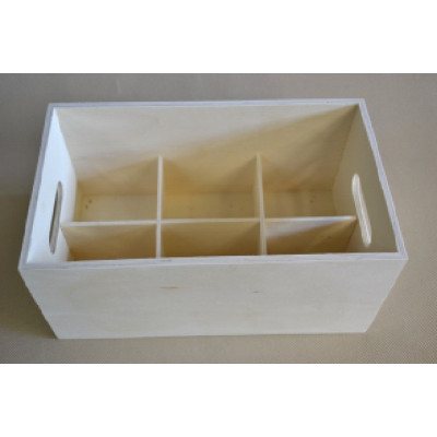 Lada lemn 6 compartimente 5684