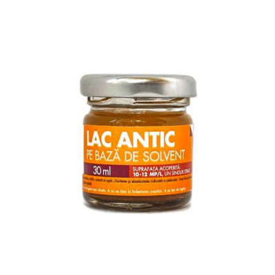 Lac Antic pe baza de solvent 30ml
