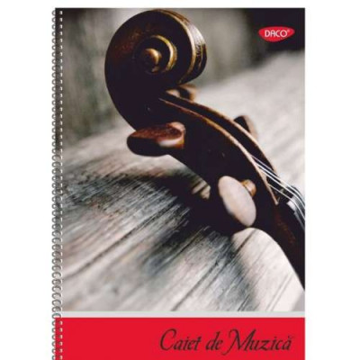 Caiet muzica A4 CT301