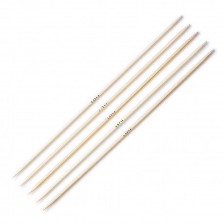 Set 5 andrele bambus 4mm 221214