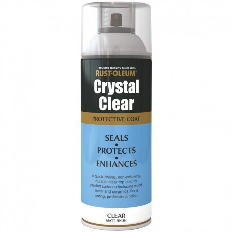 Lac Crystal Clear Mat 400ml