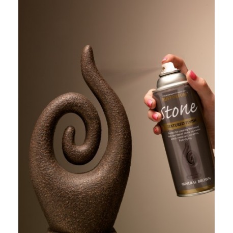 Spray vopsea texturata Stone Mineral Brown 400ml