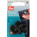 Set 4 nasturi negri 16mm 331114