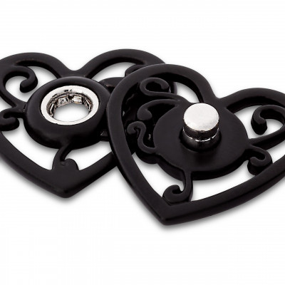 Capsa metalica de cusut 18mm - Inimioara Alba 341936