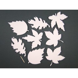 Set 8 frunze din polistiren expandat