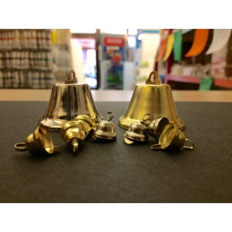 Clopotel auriu 3,8 cm 367116